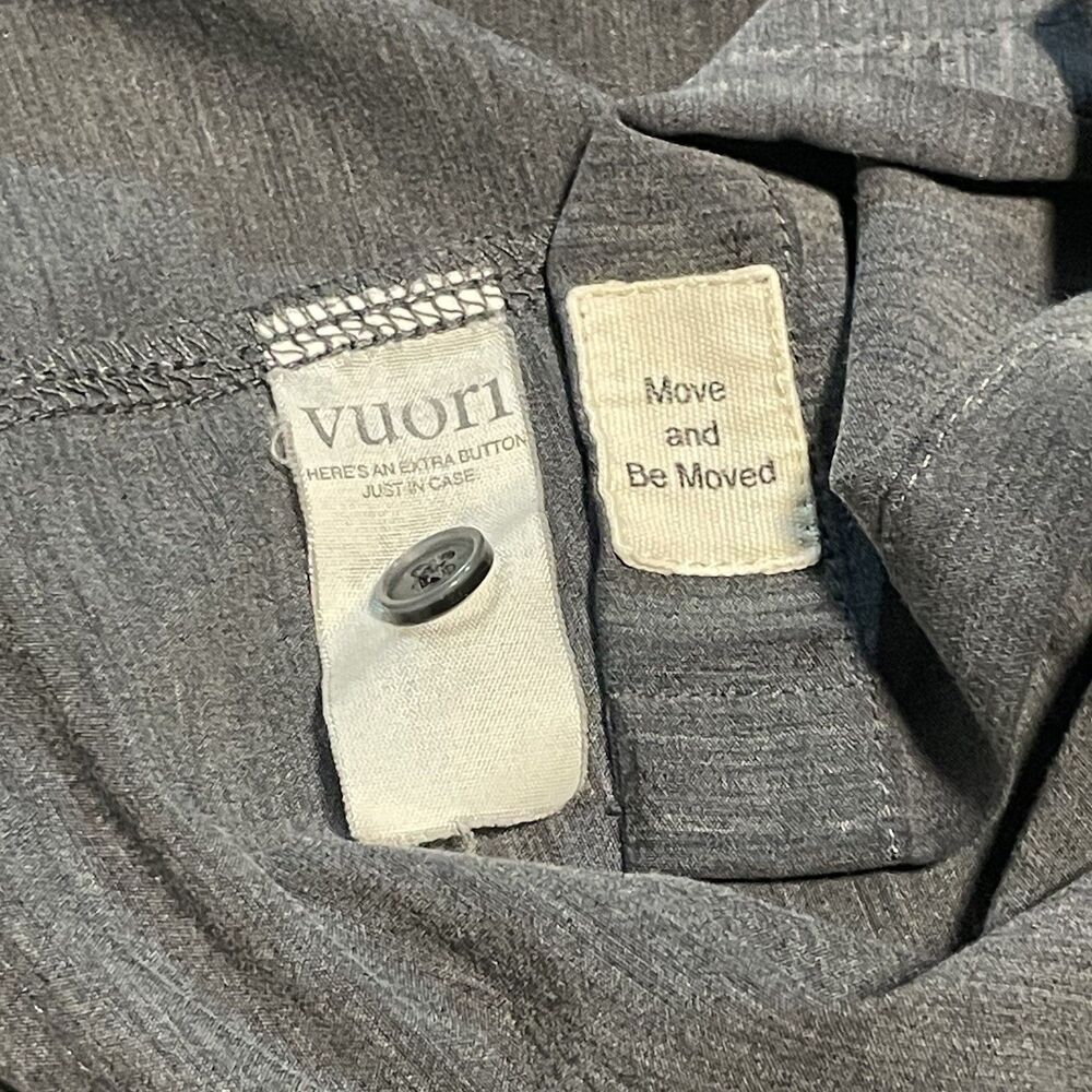 Lot Of 2 Vuori Bridge Button Down Shirt Short Sleeve Terracotta/Grey Mens Small - Picture 10 of 12
